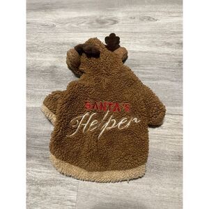 Pet clothes reindeer Santa‎ helper small